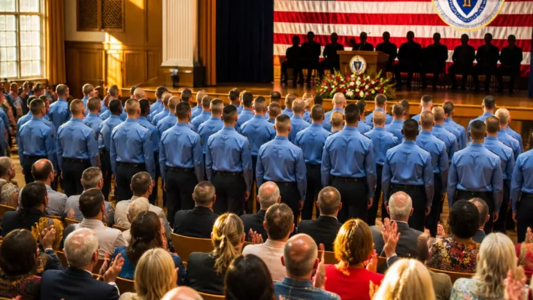 Worcester police academy graduates 34 recruits; 22 assigned to city departments