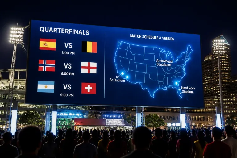 World Cup reaches quarterfinals as France advances; bracket, schedule and U.S. matches set