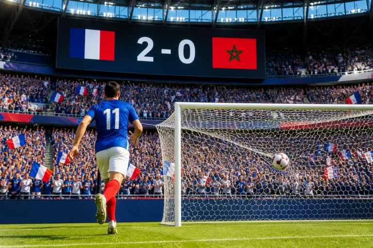 Mbappé scores, Dembélé seals France’s 2-0 win over Morocco to reach World Cup semis