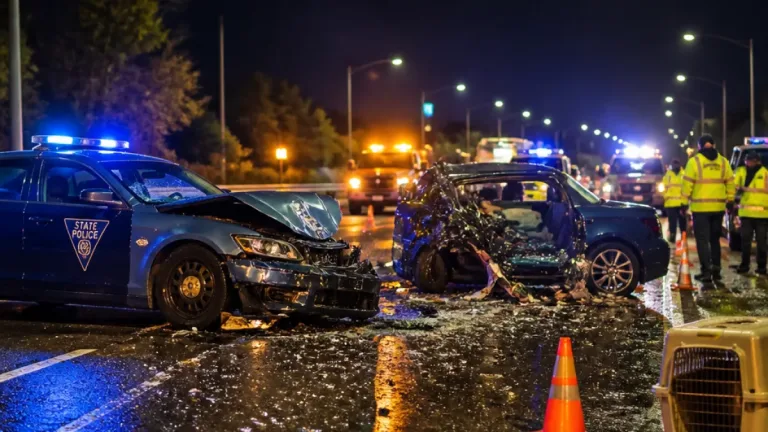 Wrong-way driver on I-91 in Chicopee injures trooper and another motorist, police say