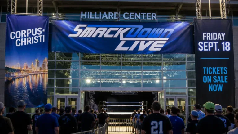 WWE Friday Night SmackDown to make stop in Corpus Christi this September