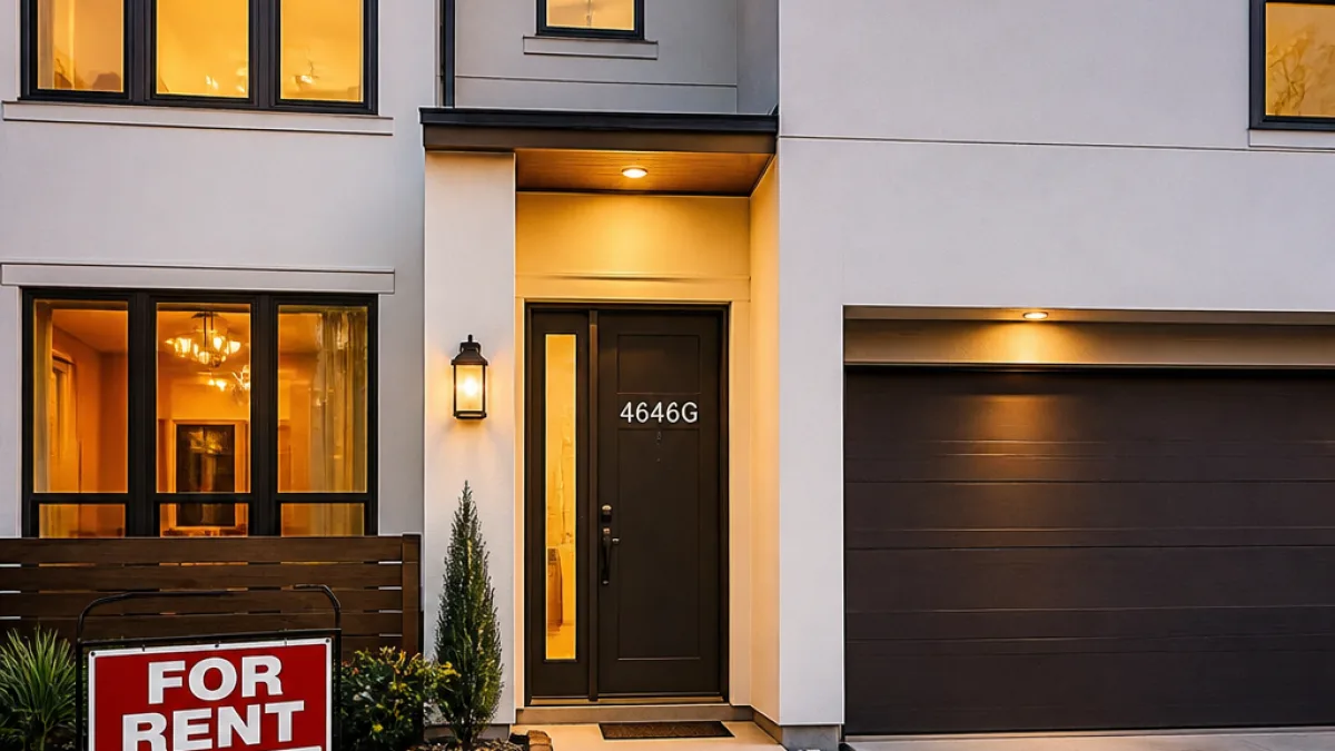 Carrollton townhouse listed for $2,550 per month near major corridors
